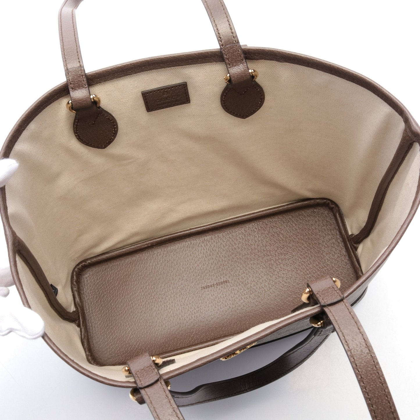 Luxury Gucci Trending 2025 Ophidia Small GG Supreme Shoulder bag Tote bag PVC Leather Beige Brown 2WAY