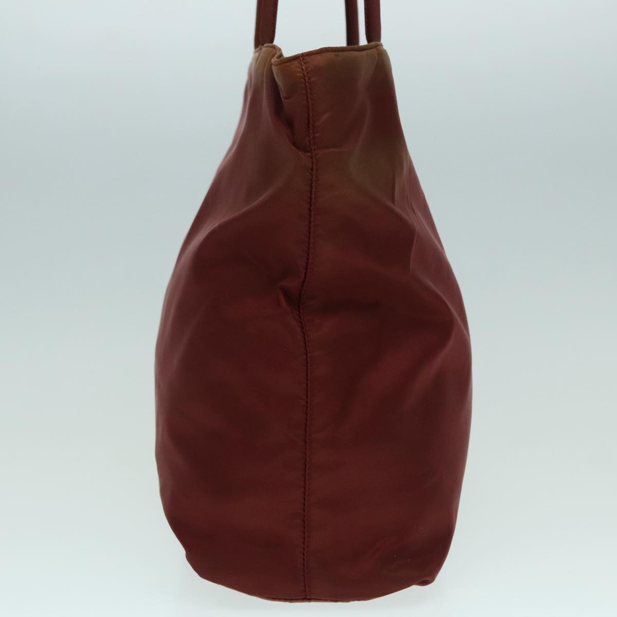 Luxury Prada Tote Bag Nylon Red Silver  92974