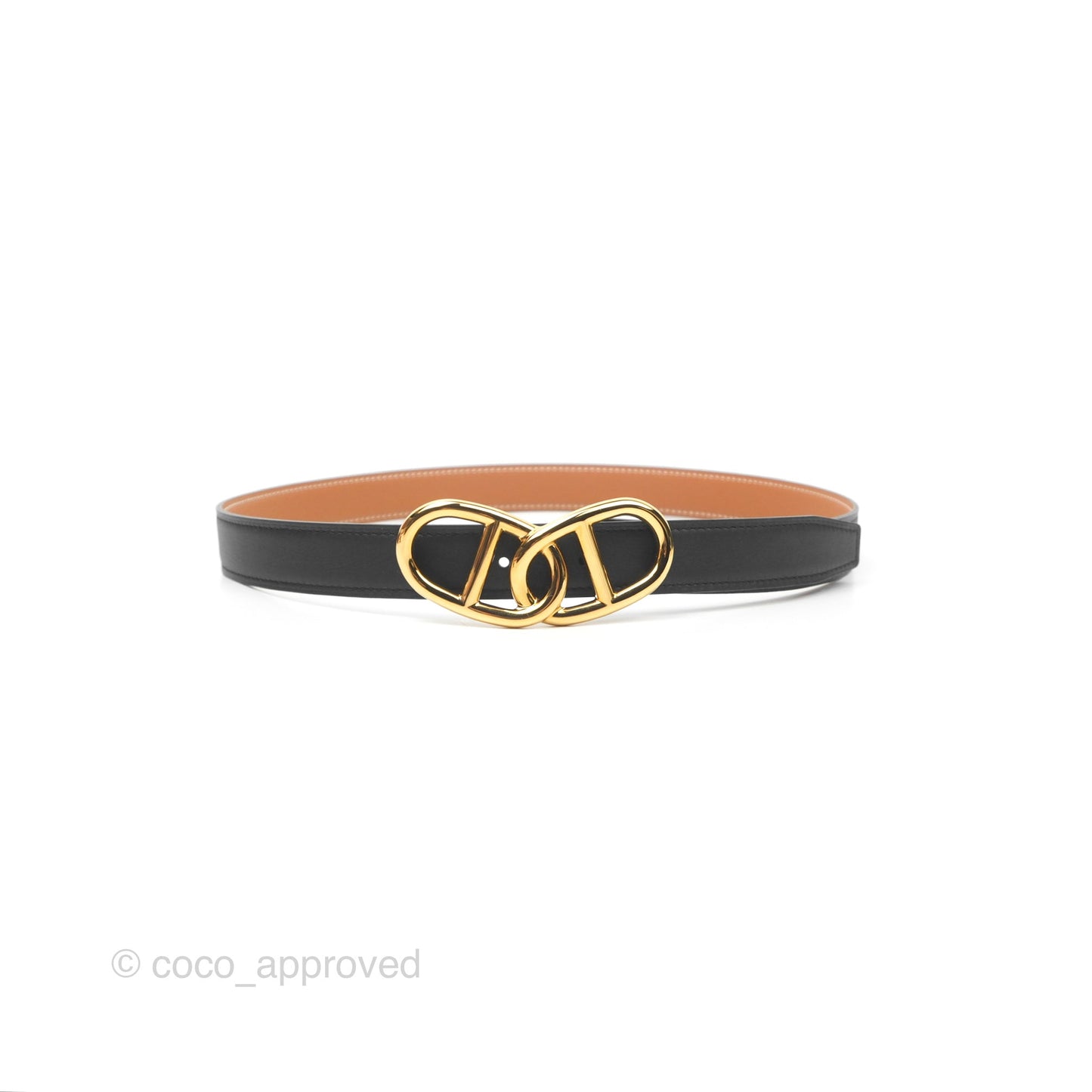 Escale Belt Buckle & Reversible Leather Strap