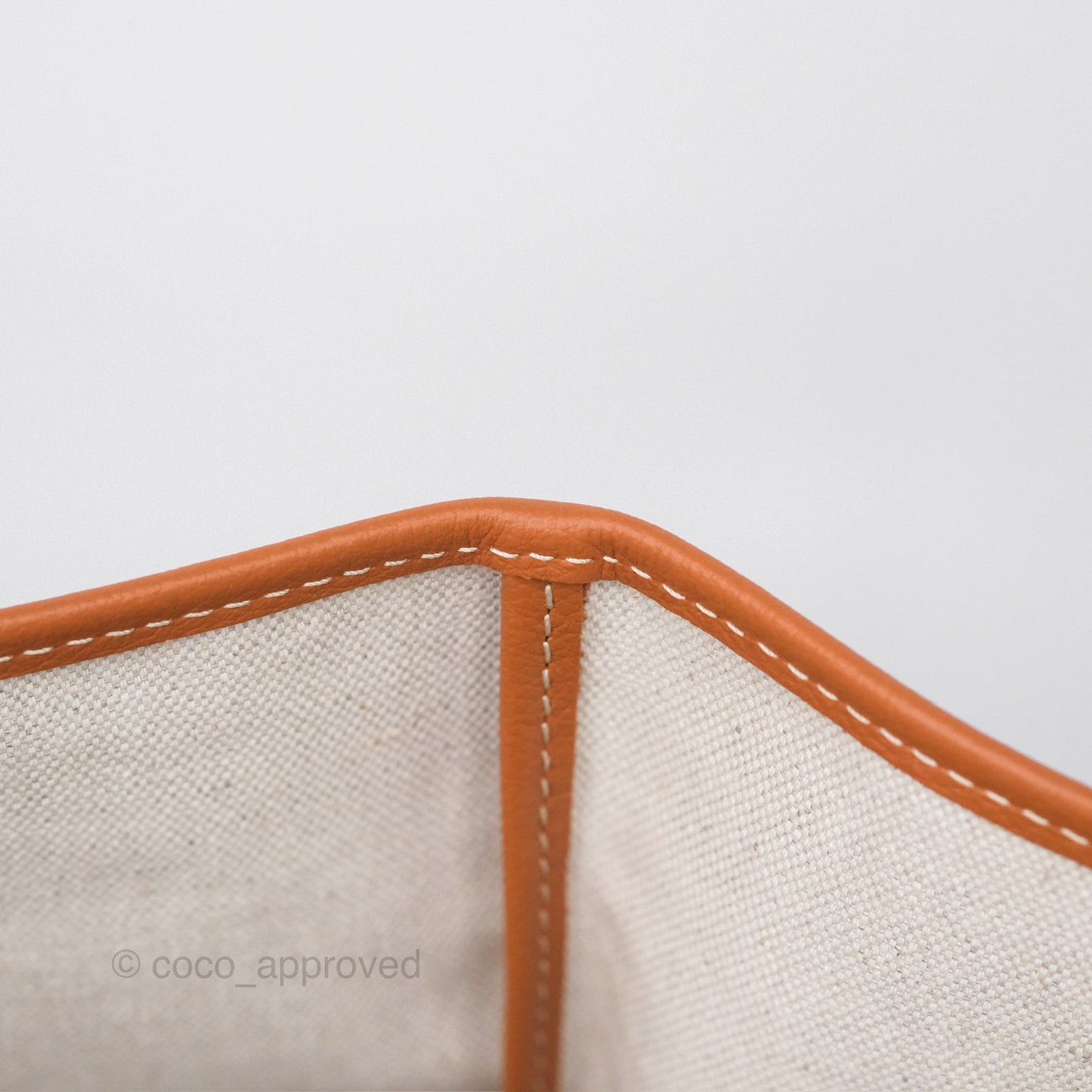 Goyard St. Louis Tote Bag GM Black/Tan