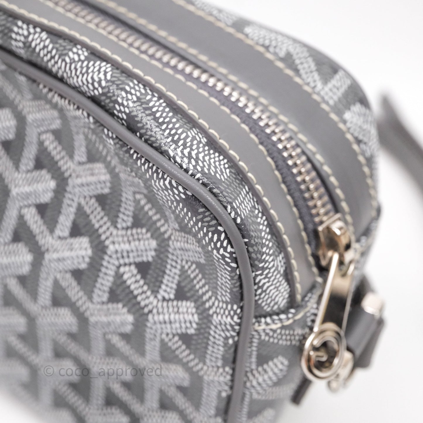 Goyard Cap-Vert PM Bag Grey Goyardine
