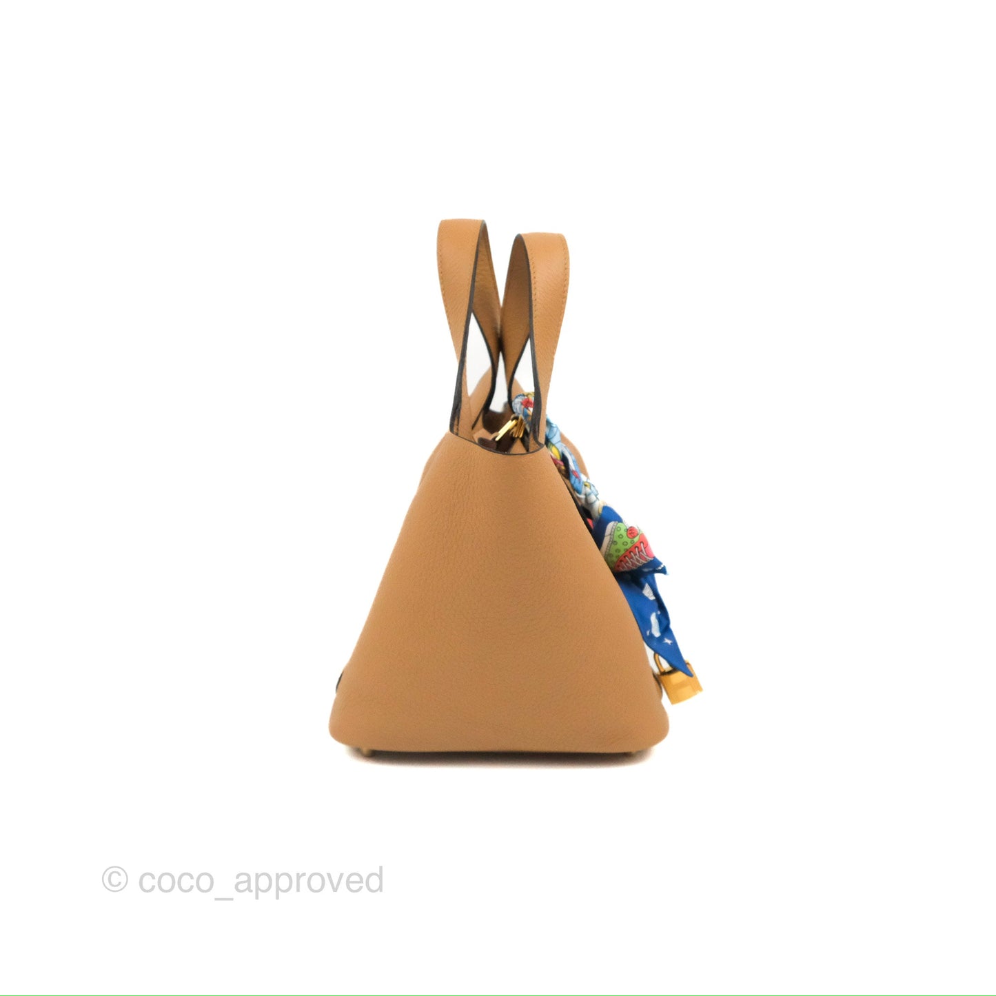 Hermès Picotin Lock 18 Chai 0M Taurillon Clemence Gold Hardware With Twilly