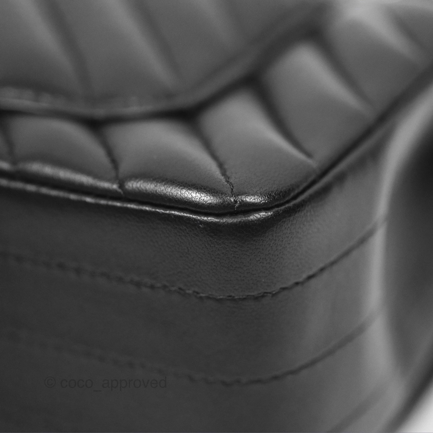 Chanel Mini Rectangular Flap Chevron Black Lambskin Gold Hardware