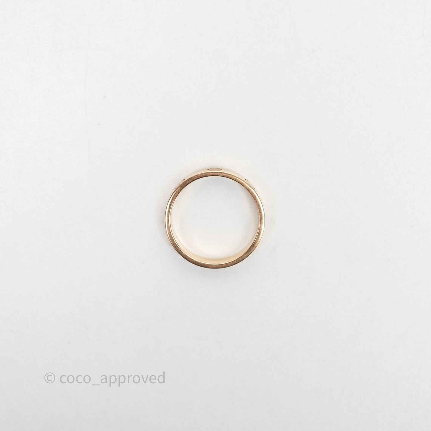 Cartier Love Ring Small Model Rose Gold