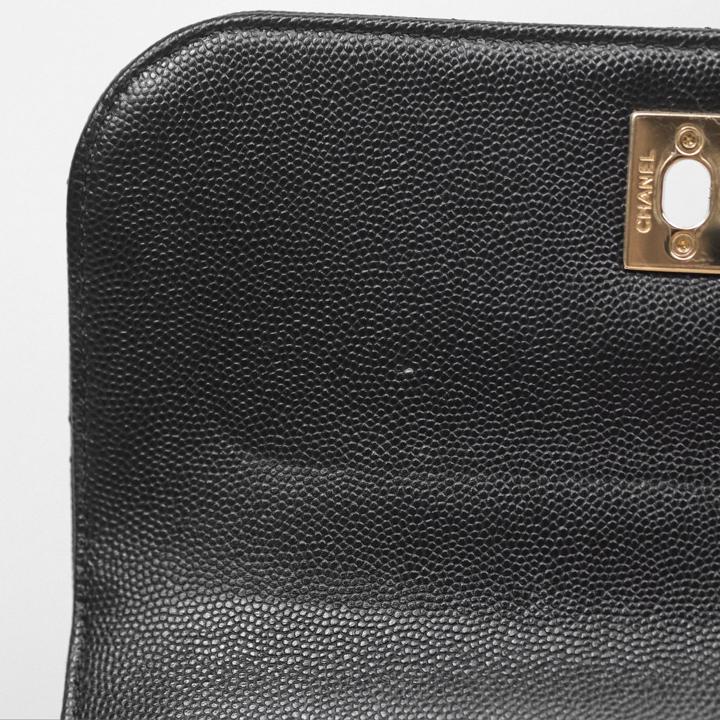 Chanel Quilted Small Business Affinity Flap Black Caviar Gold Hardware