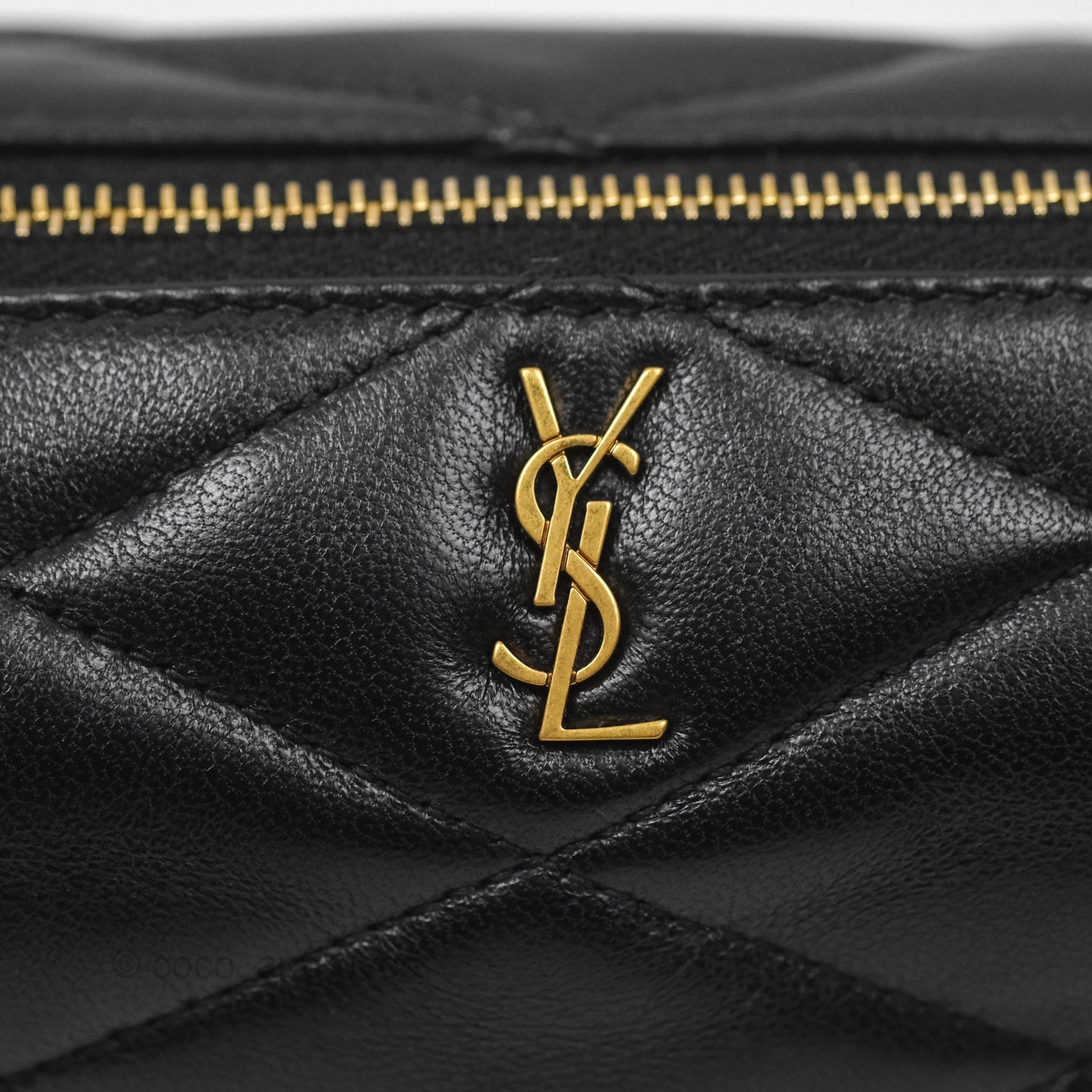 Saint Laurent Mini Sade Tube Shoulder Bag Black Lambskin