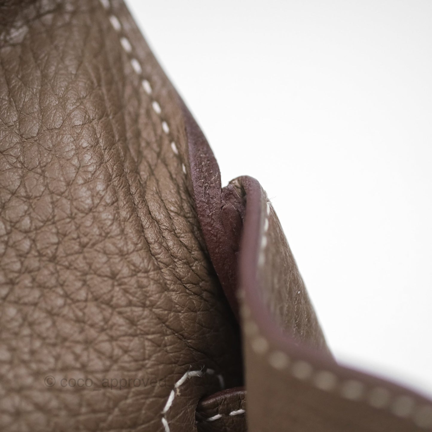 Hermès Kelly 28 Retourne Etoupe 18 Clemence Palladium Hardware