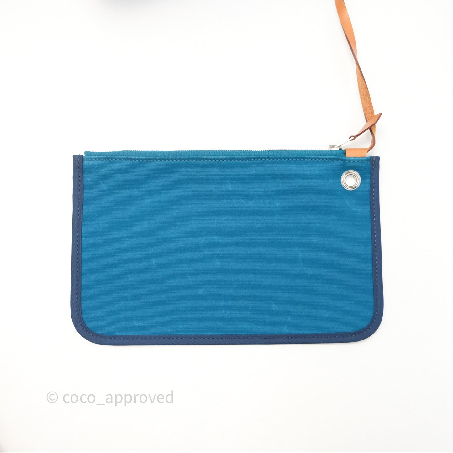 Hermès Herbag Zip 31 Vache Hunter Bleu Izmir 7W/ Bleu de Malte 7L Palladium Hardware