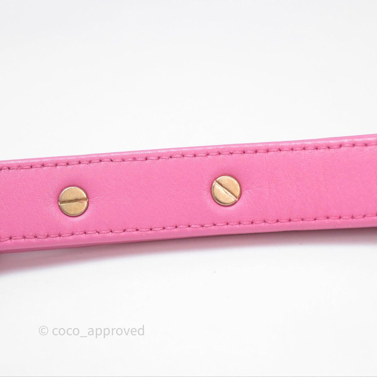 Chanel Small Boy Pink Calfskin Aged Gold Hardware