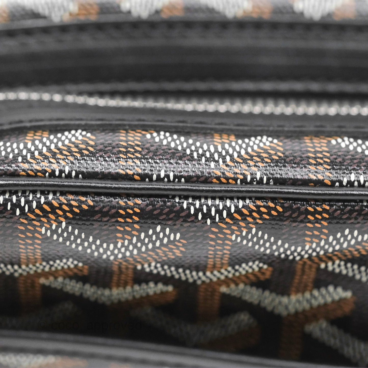 Goyard Cap-Vert PM Bag Black Goyardine