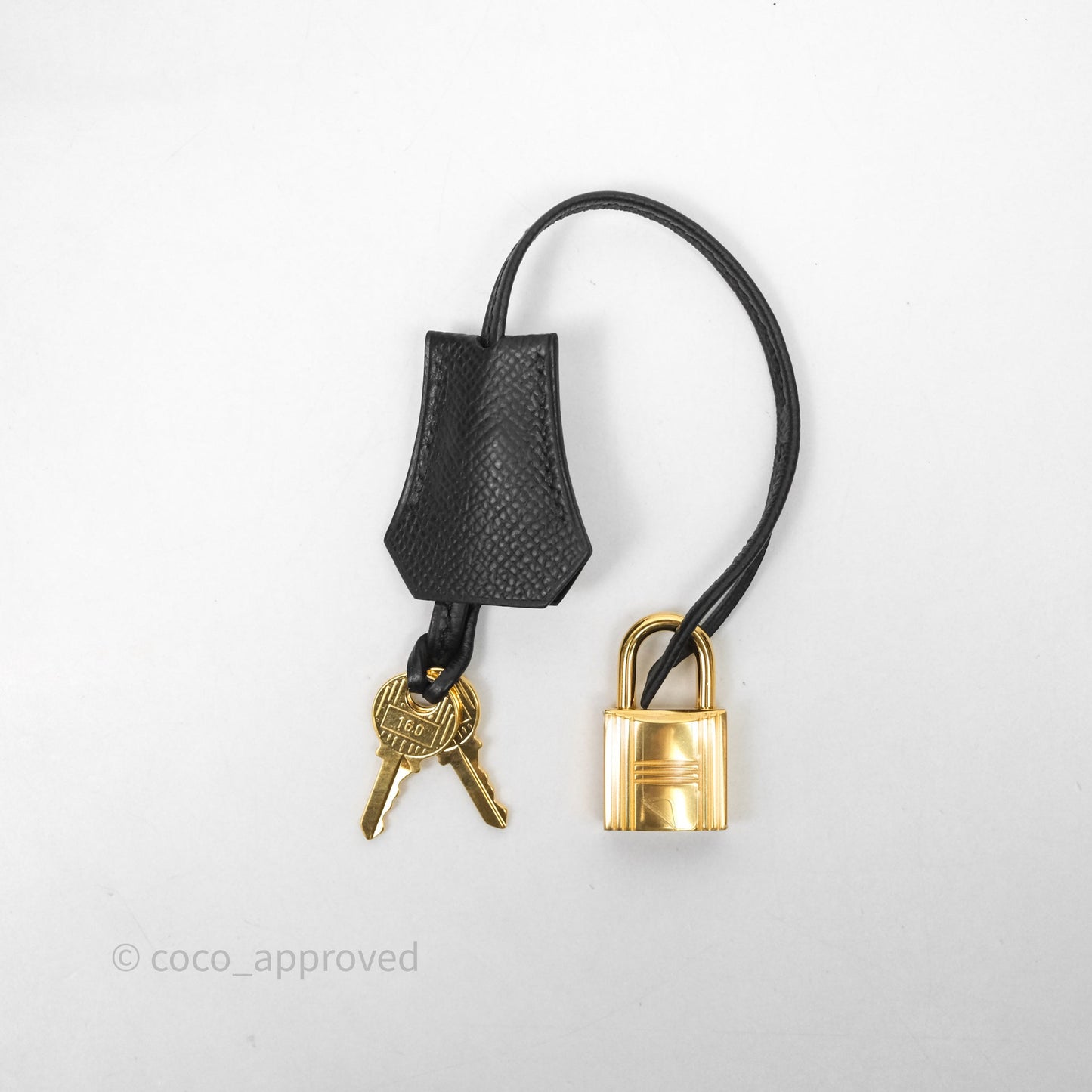 Hermès Kelly 28 Sellier Black Noir 89 Epsom Gold Hardware