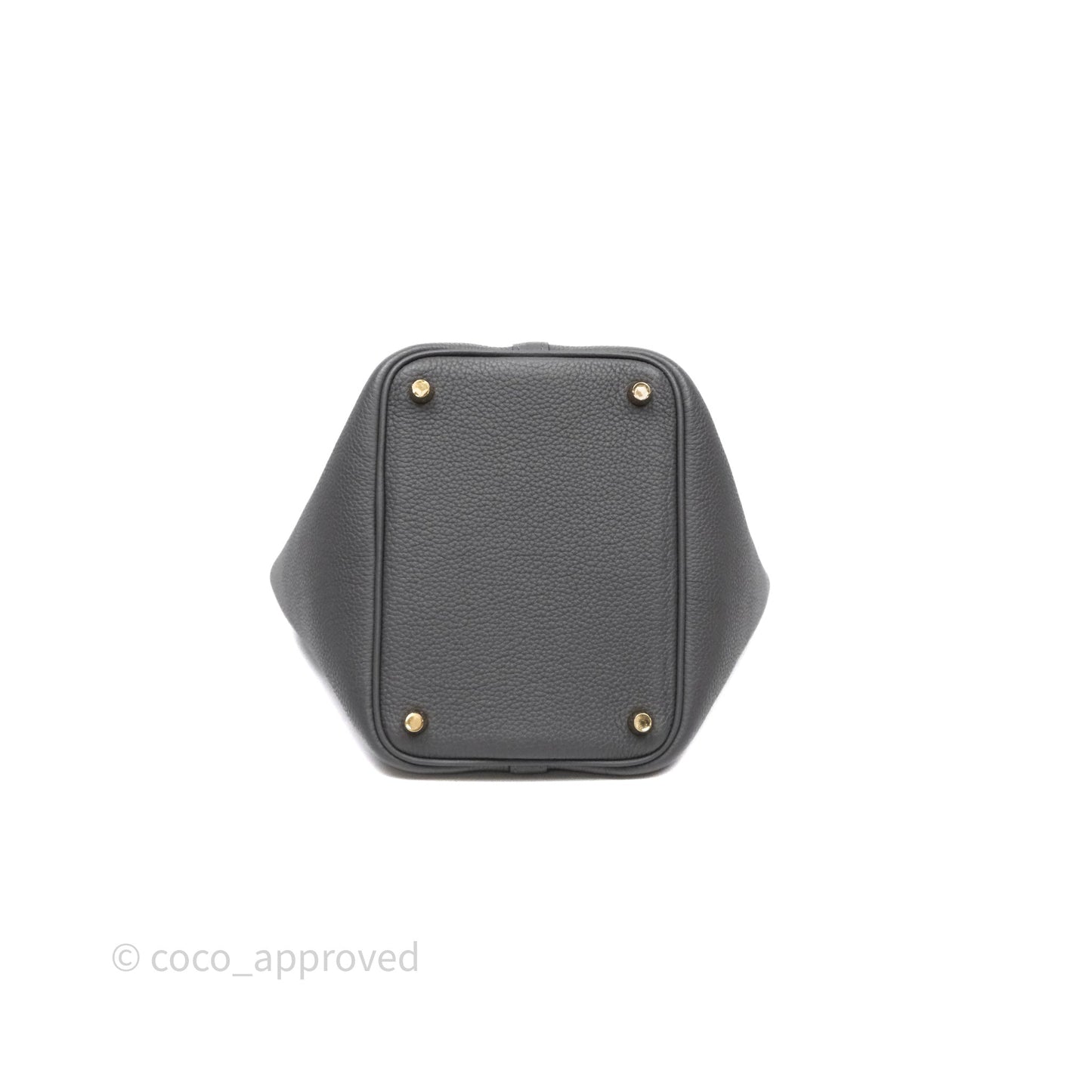Hermès Picotin Lock 18 Graphite 88 Taurillon Maurice Gold Hardware