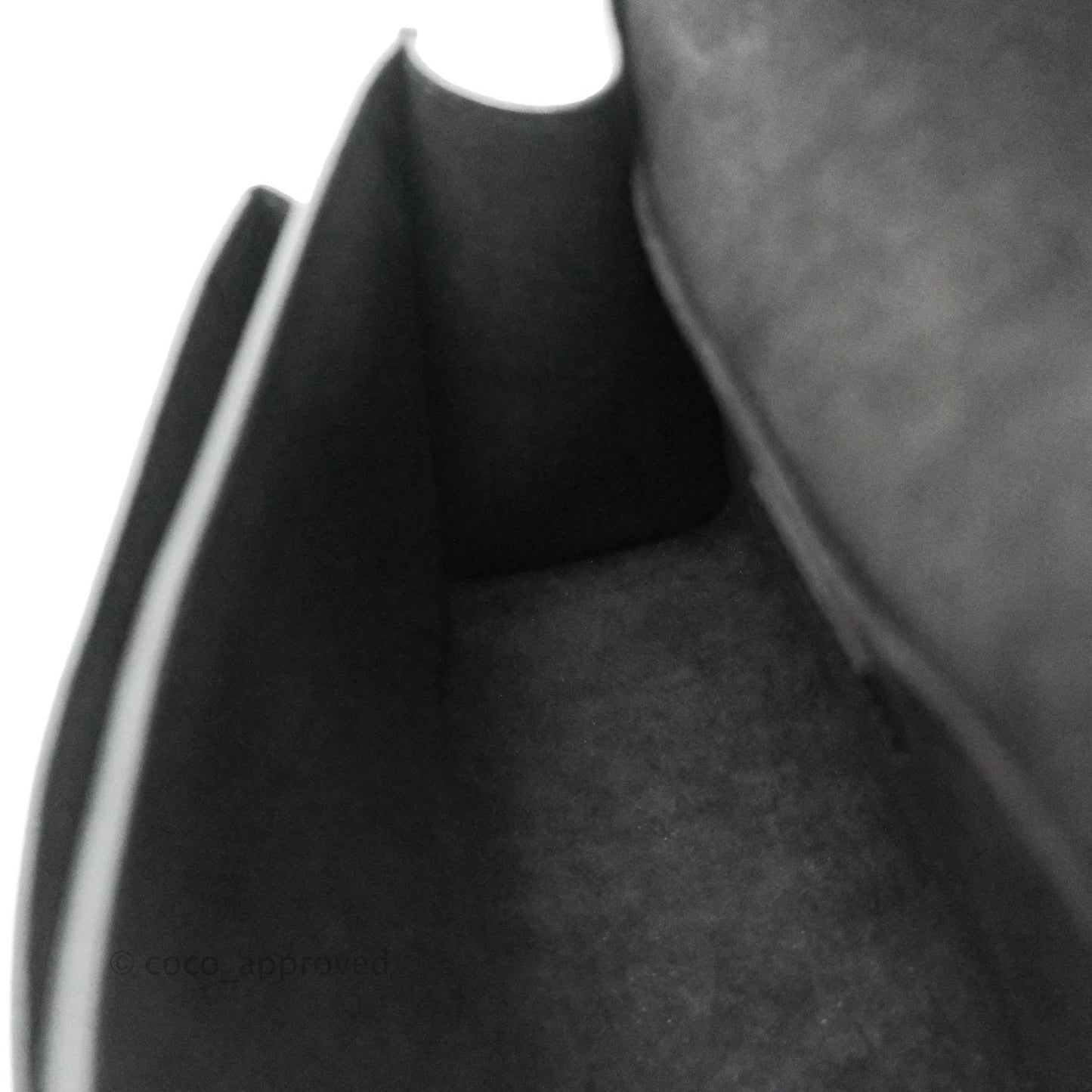 Louis Vuitton Calfskin My Lockme BB Bag Black Silver Hardware