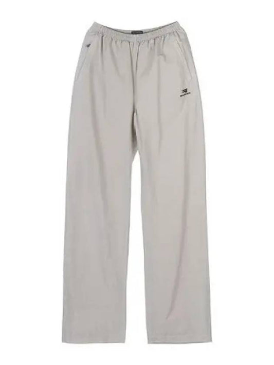 Luxury Balenciaga Women’s 3B Sports Icon Track Pants Beige