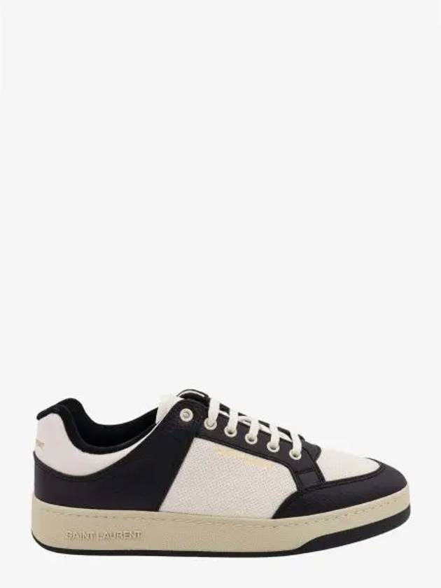 Luxury Saint Laurent SL 61 Low Top Sneakers Black White