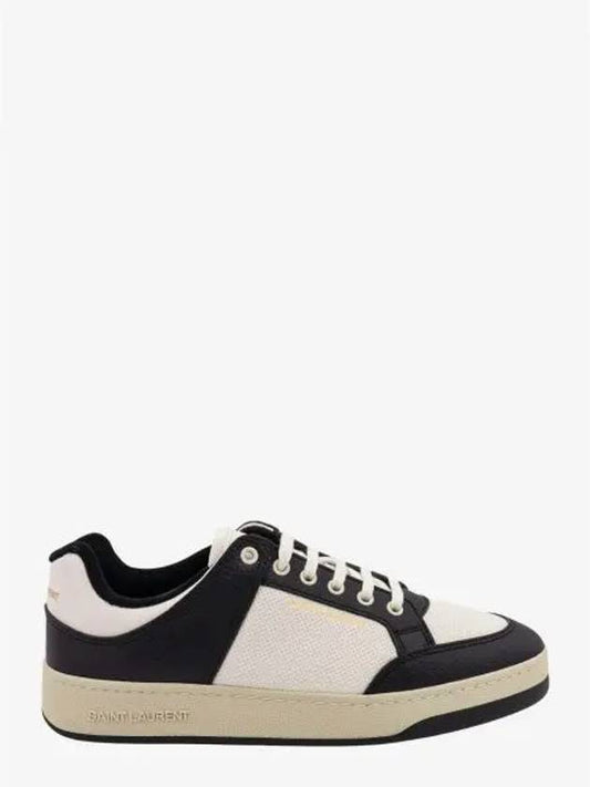 Luxury Saint Laurent SL 61 Low Top Sneakers Black White