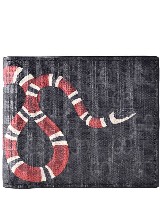 Luxury Gucci Trending 2025 Women s Snake Bicycle Wallet 451268