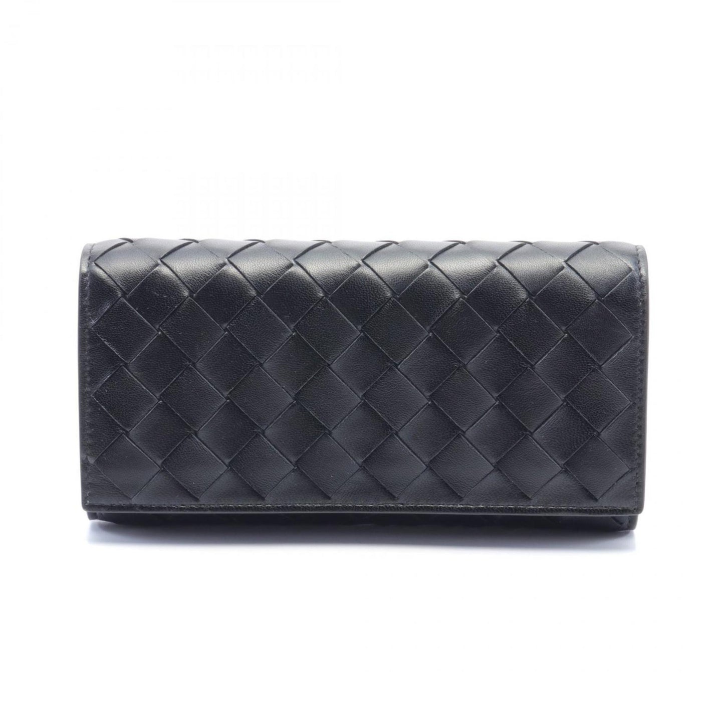 Luxury Bottega Veneta Leather Long Wallet (Bi-Fold) ()