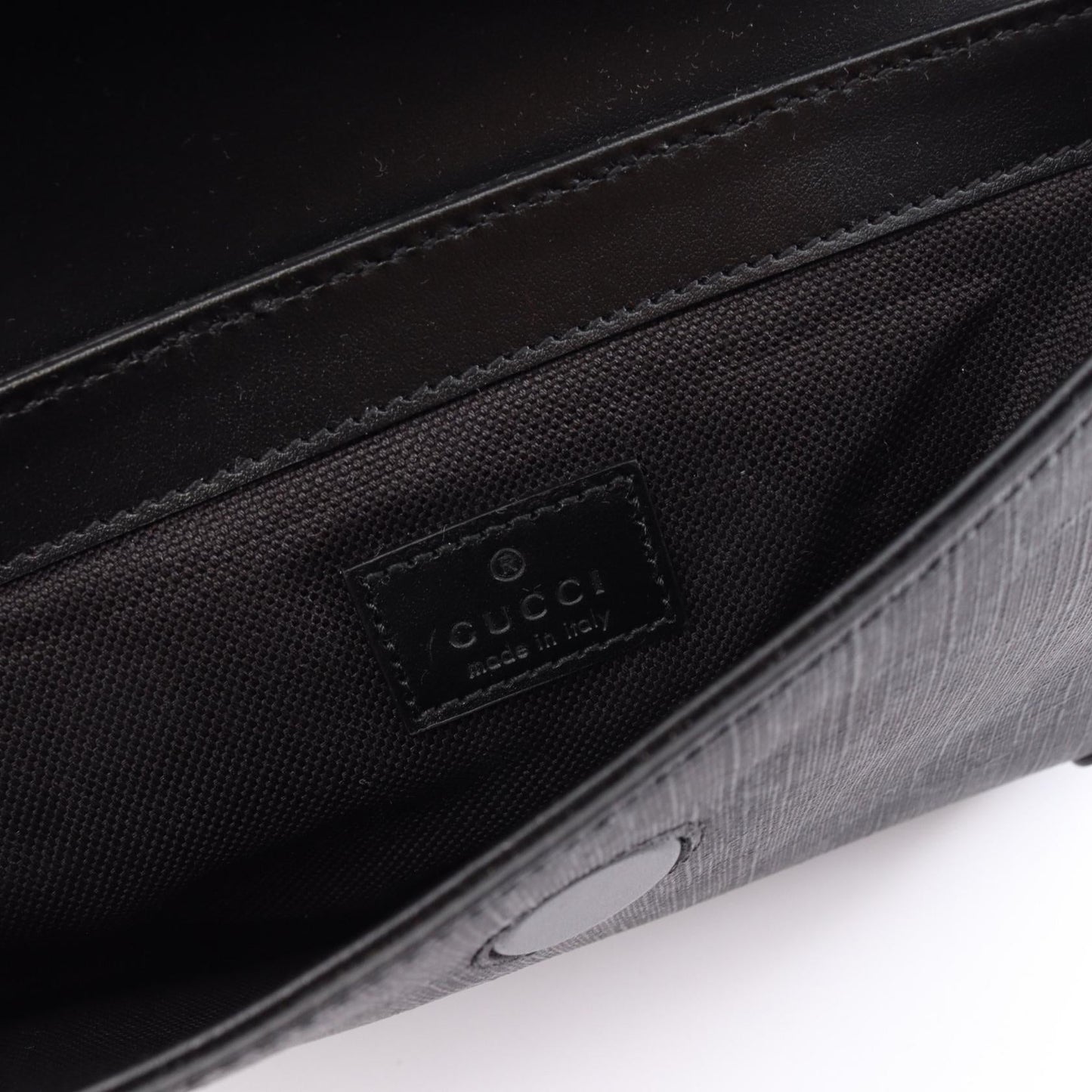 Luxury Gucci Trending 2025 GG Supreme Belt bag Body bag PVC Coated Canvas Leather Black Gray