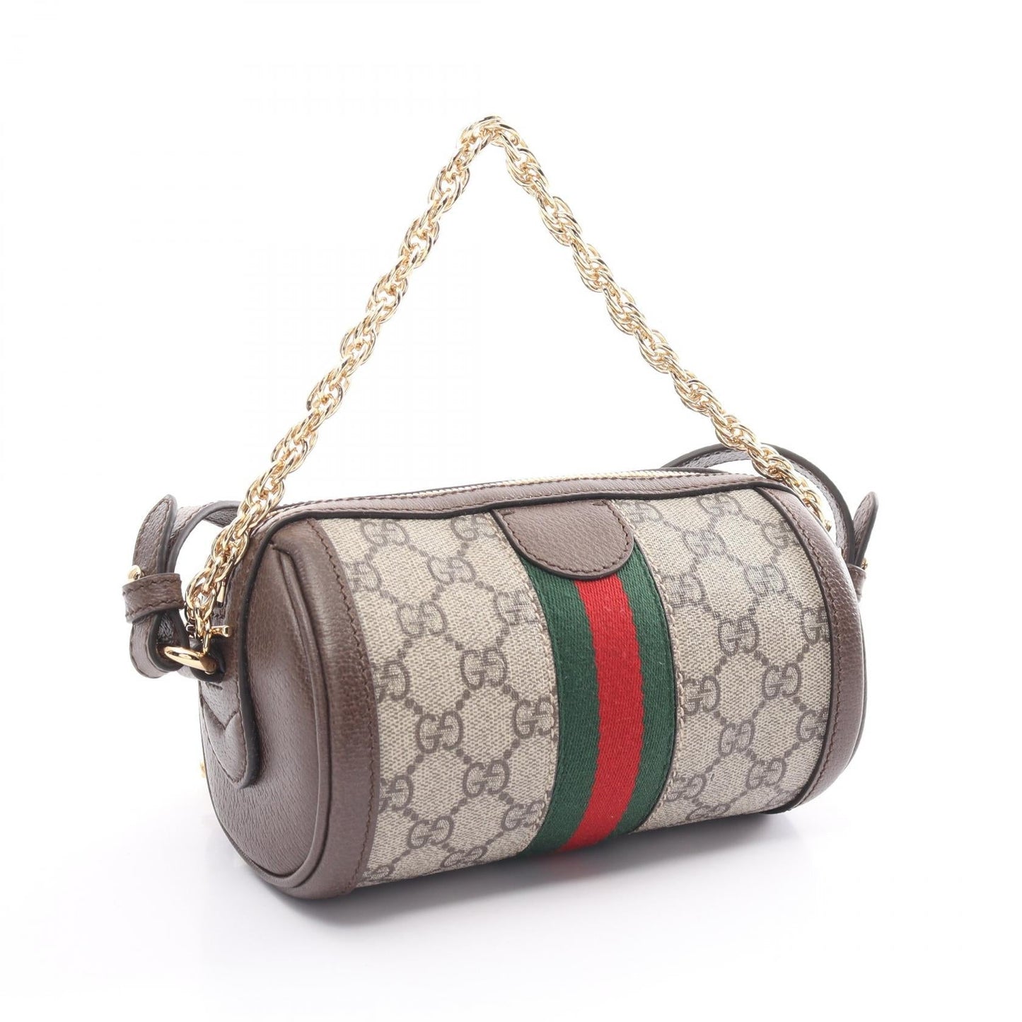 Luxury Gucci Trending 2025 Ophidia GG Supreme Mini Shoulder bag PVC Coated Canvas Leather Beige Brown Multicolor