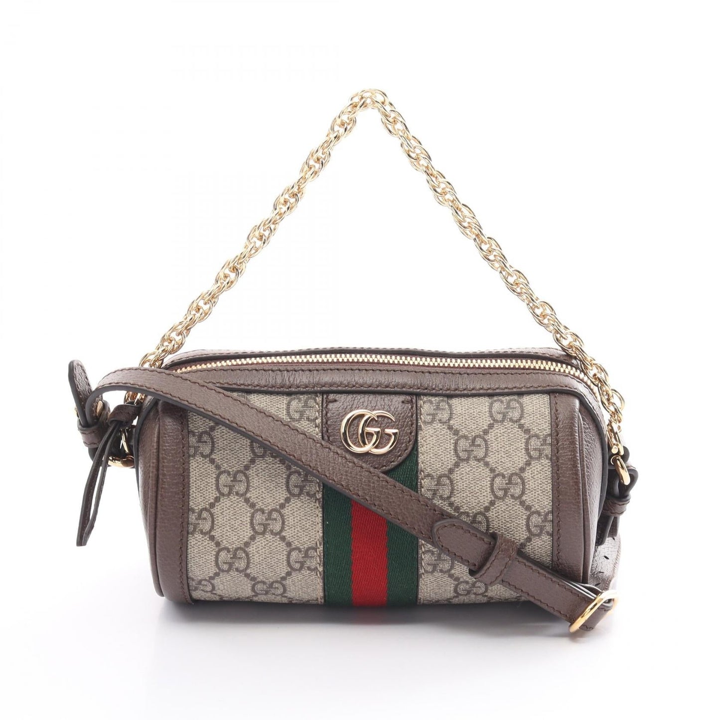 Luxury Gucci Trending 2025 Ophidia GG Supreme Mini Shoulder bag PVC Coated Canvas Leather Beige Brown Multicolor