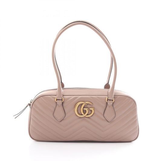 Luxury Gucci Trending 2025 GG Marmont Medium Top handle bag Handbag Tote bag Leather Pink