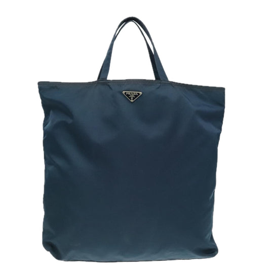 Luxury Prada Robot Tote Bag Nylon Navy  93015