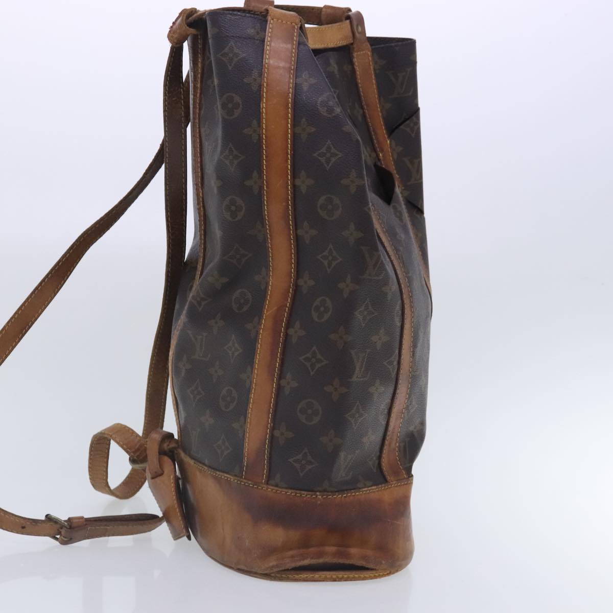 LOUIS VUITTON Monogram Randonnee GM Shoulder Bag M42244 LV 93022