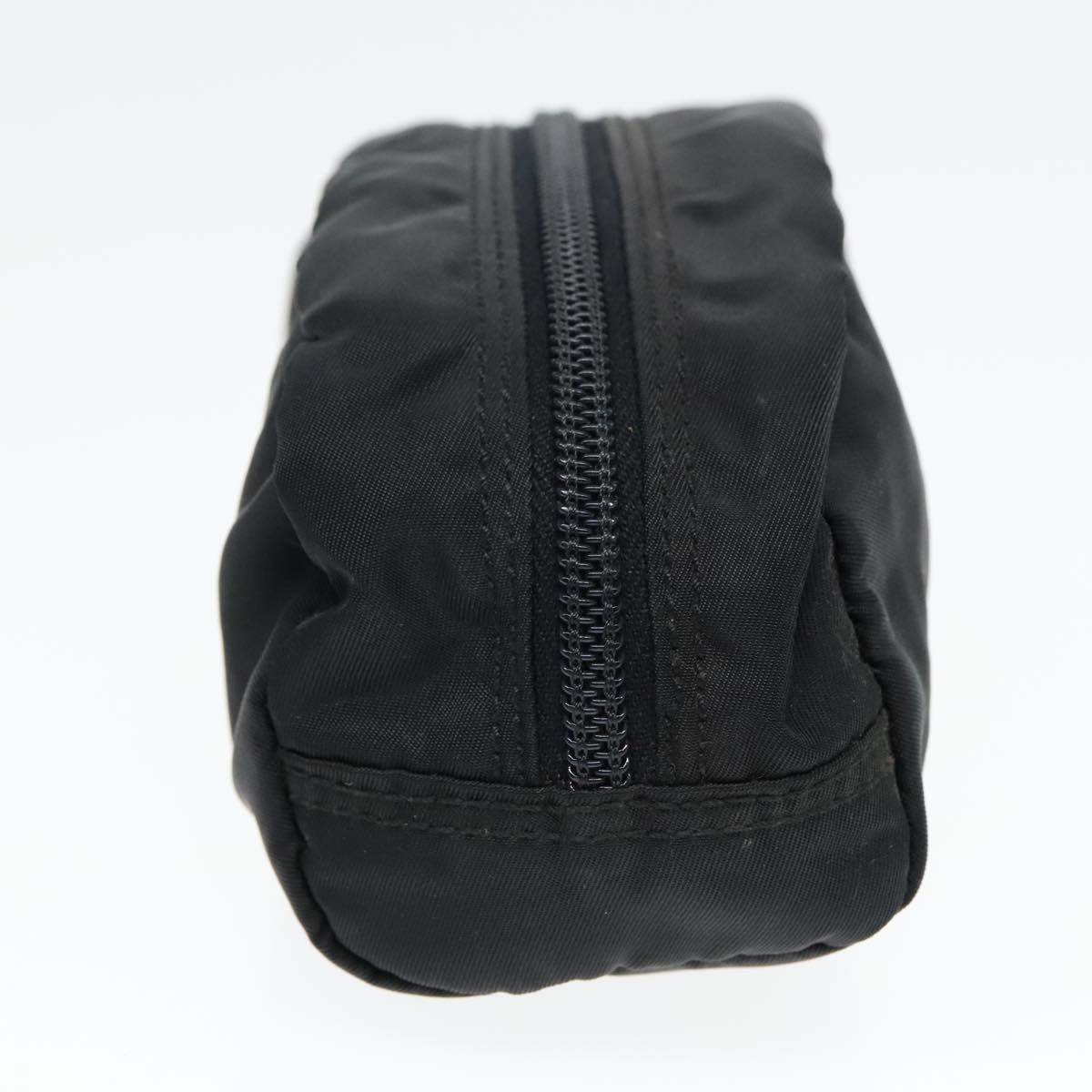 Luxury Prada Mini Pouch Nylon Black Silver  93040