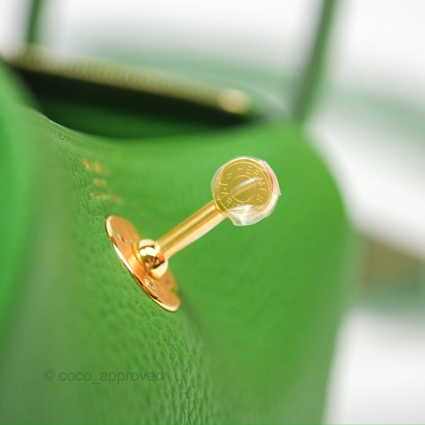Hermès Mini Lindy 20 Vert Yucca A8 Clemence Gold Hardware
