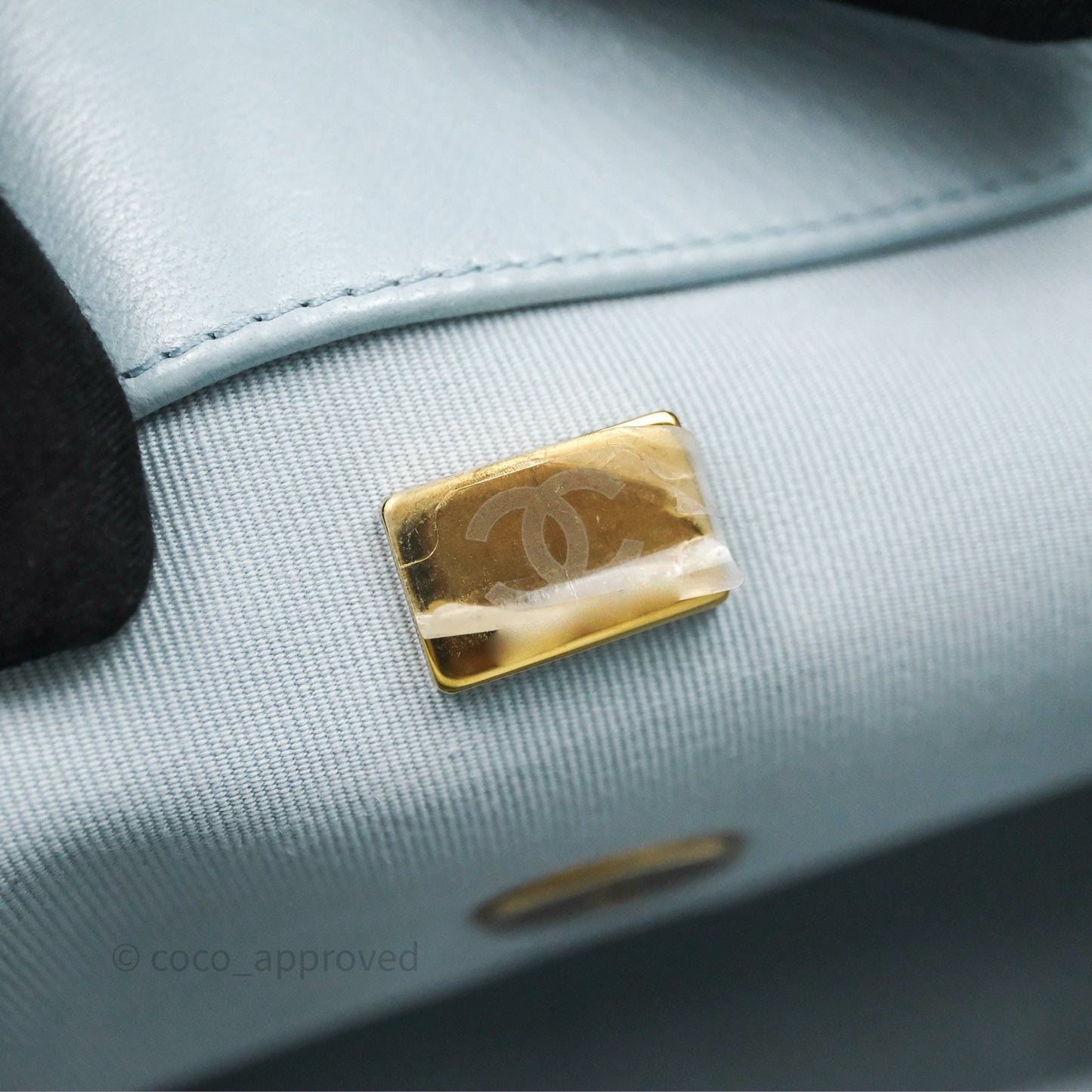 Chanel 19 Medium Blue Mixed Hardware
