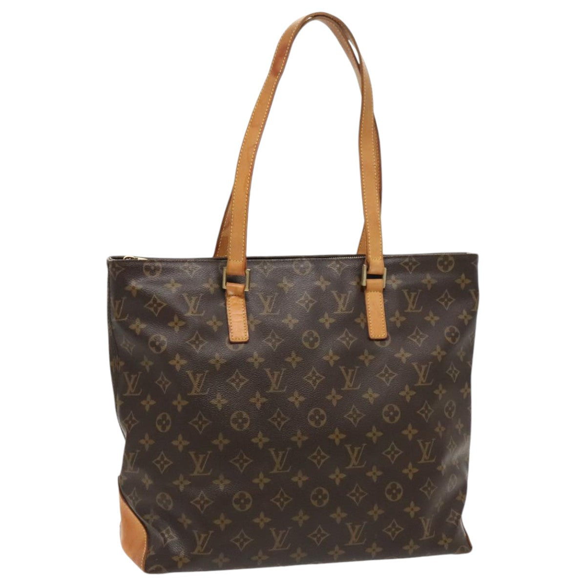 LOUIS VUITTON Monogram Cabas Mezzo Tote Bag M51151 LV 93063
