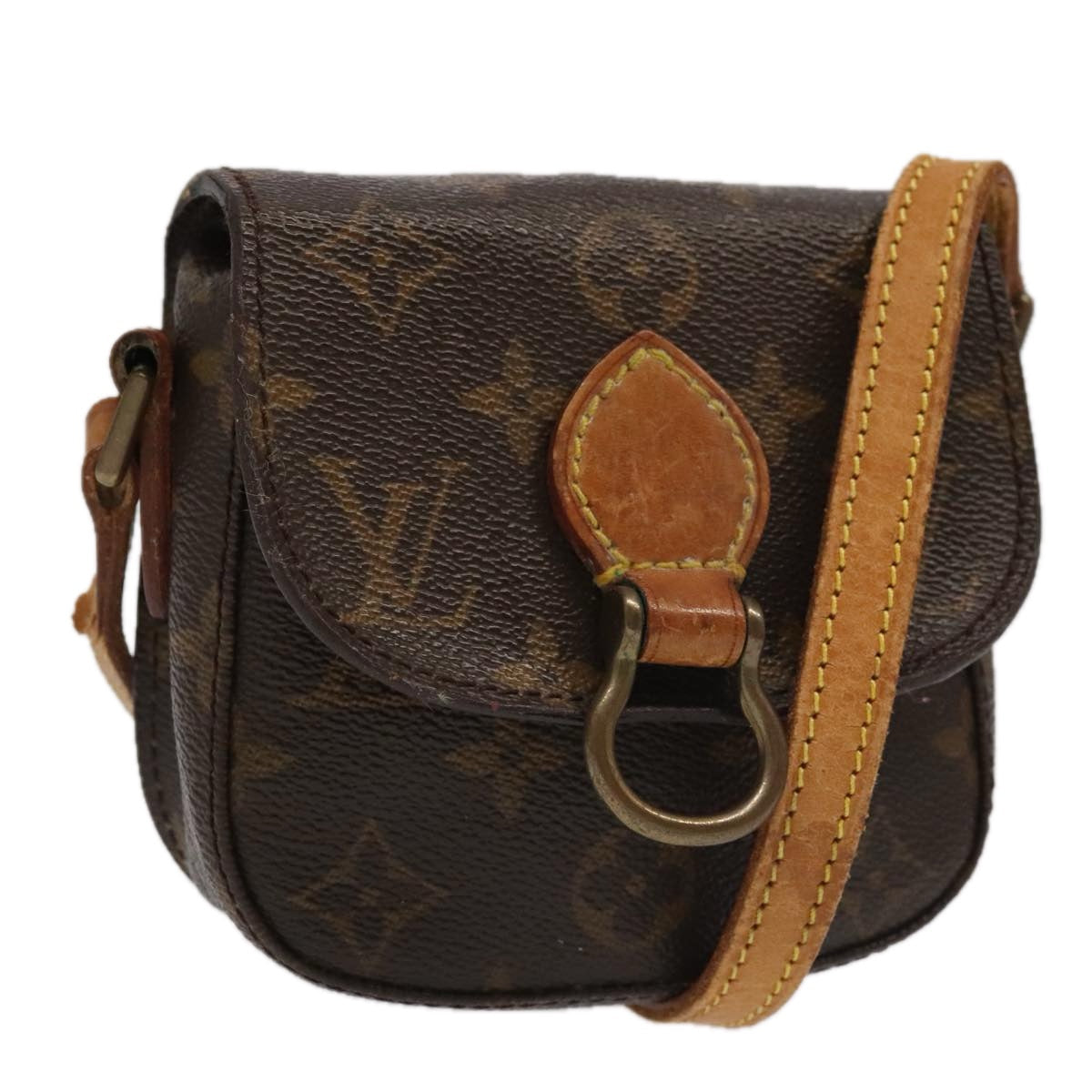 LOUIS VUITTON Monogram Bebe Monogram Saint Cloud Shoulder Bag M51245 93071