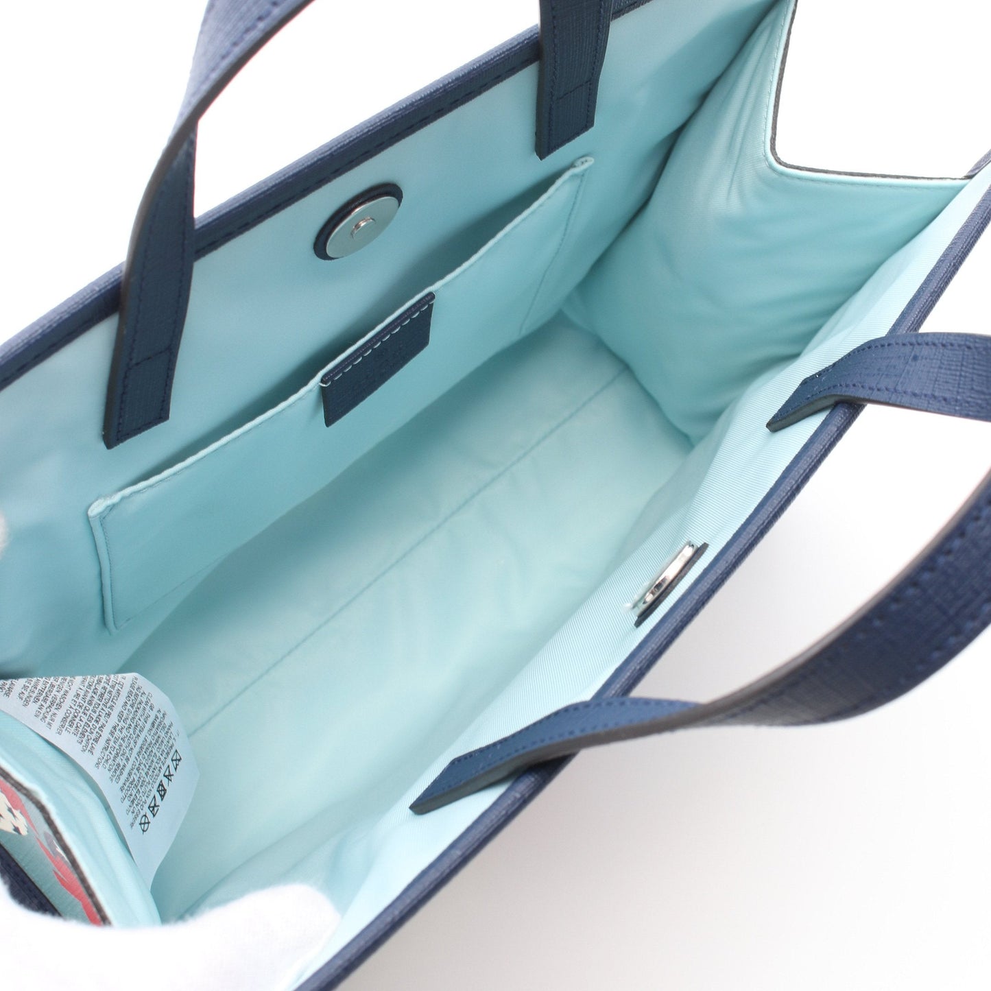 Luxury Gucci Trending 2025 Children's Strawberry Handbag Tote bag PVC Leather Turquoise blue Navy Multicolor