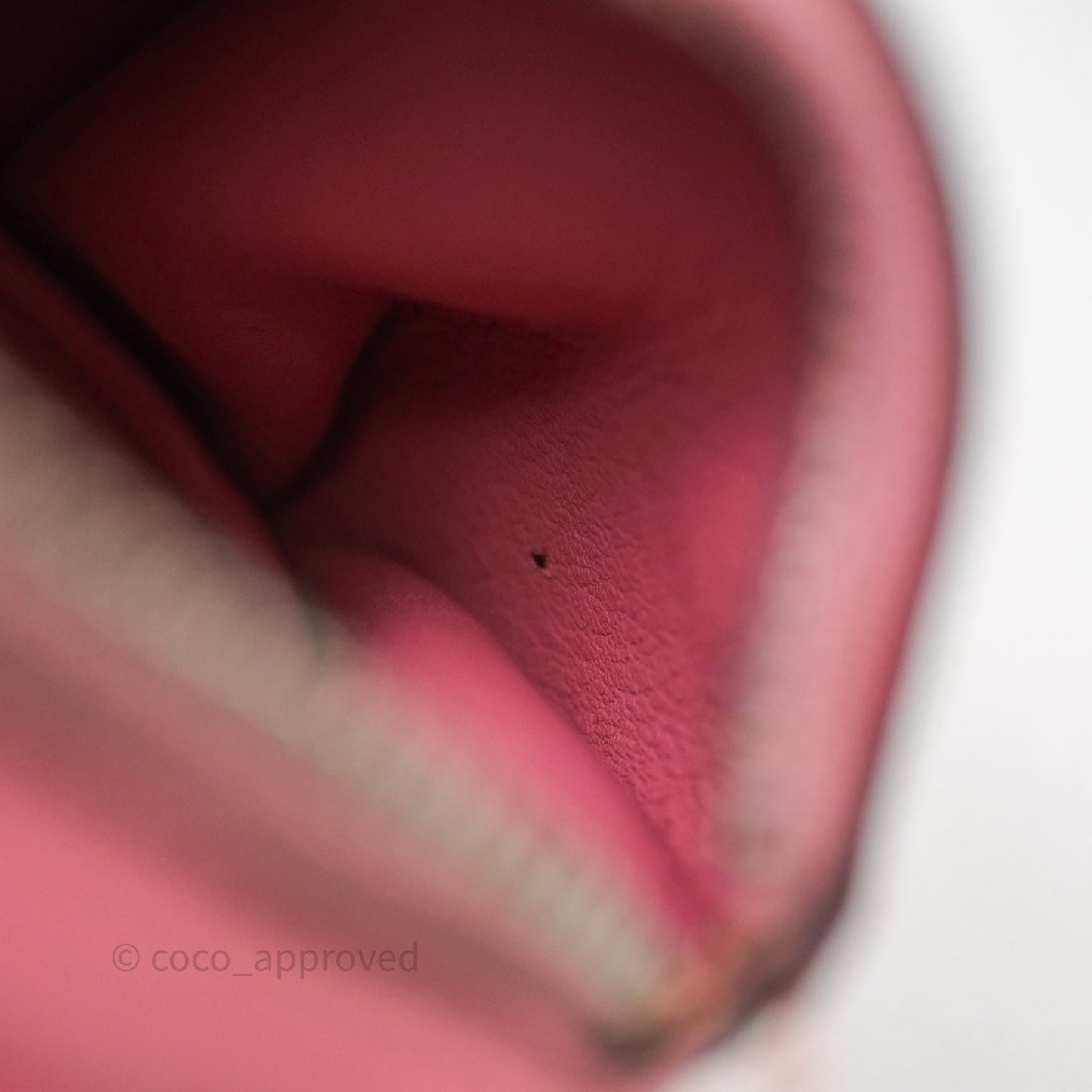 Loewe Elephant Coin Case Pink