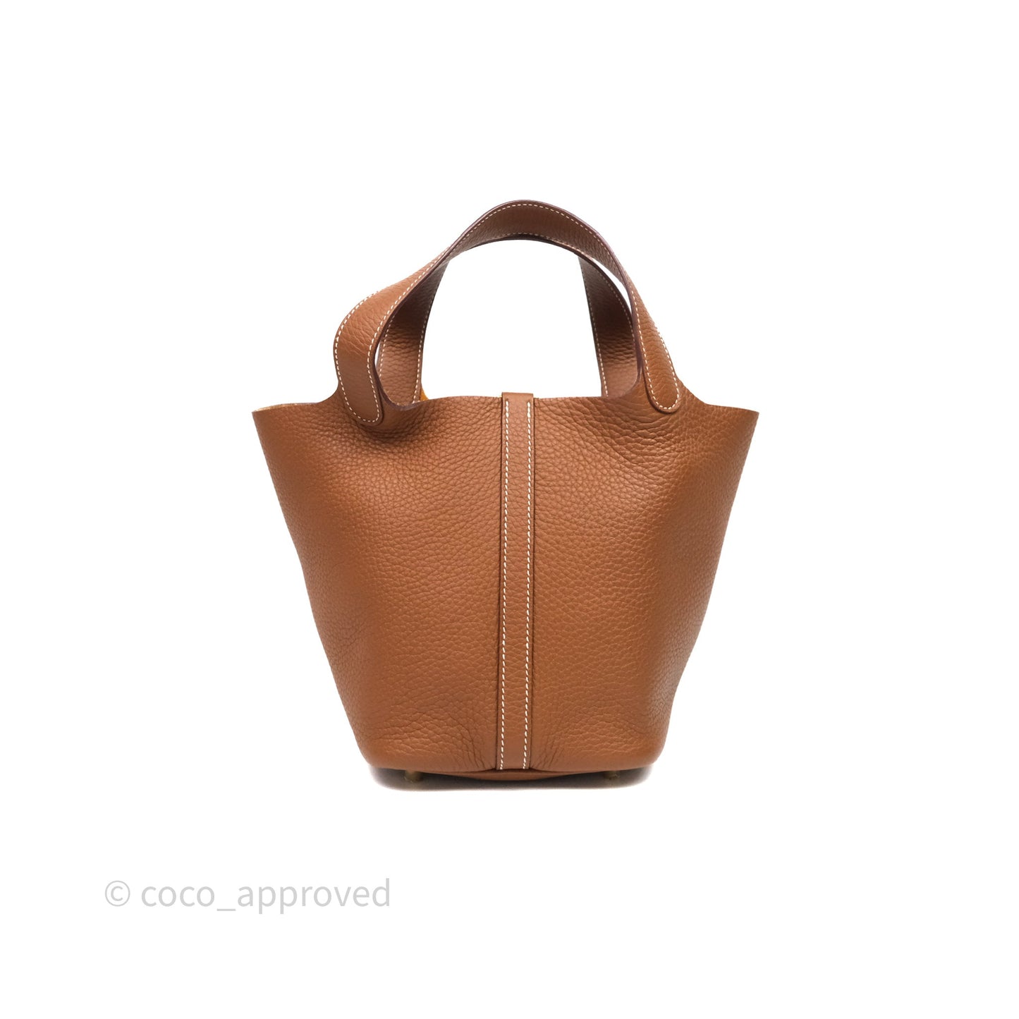 Hermès Picotin 18 Gold Clemence Gold Hardware
