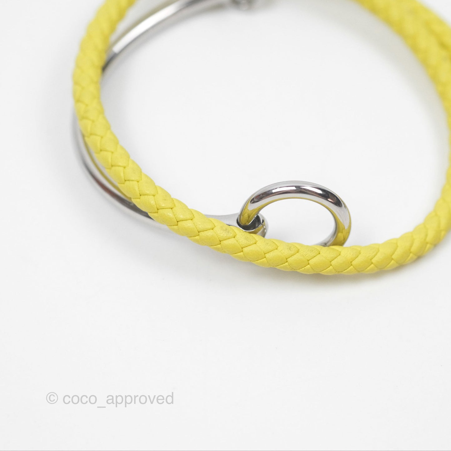 Hermès Glenan H Link Argo Bracelet Yellow Palladium Hardware