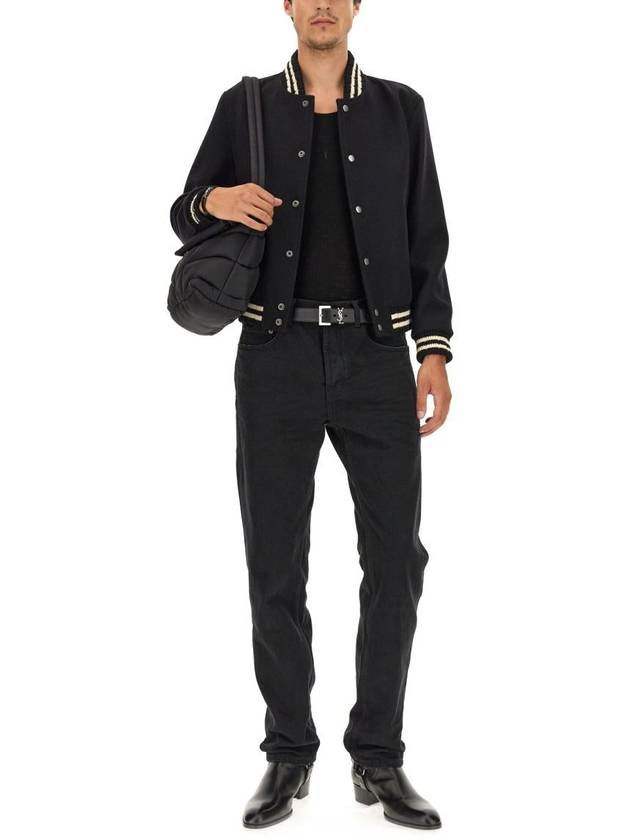 Luxury Saint Laurent Baggy Denim Jeans 757190Y16PD1289 B0010452217