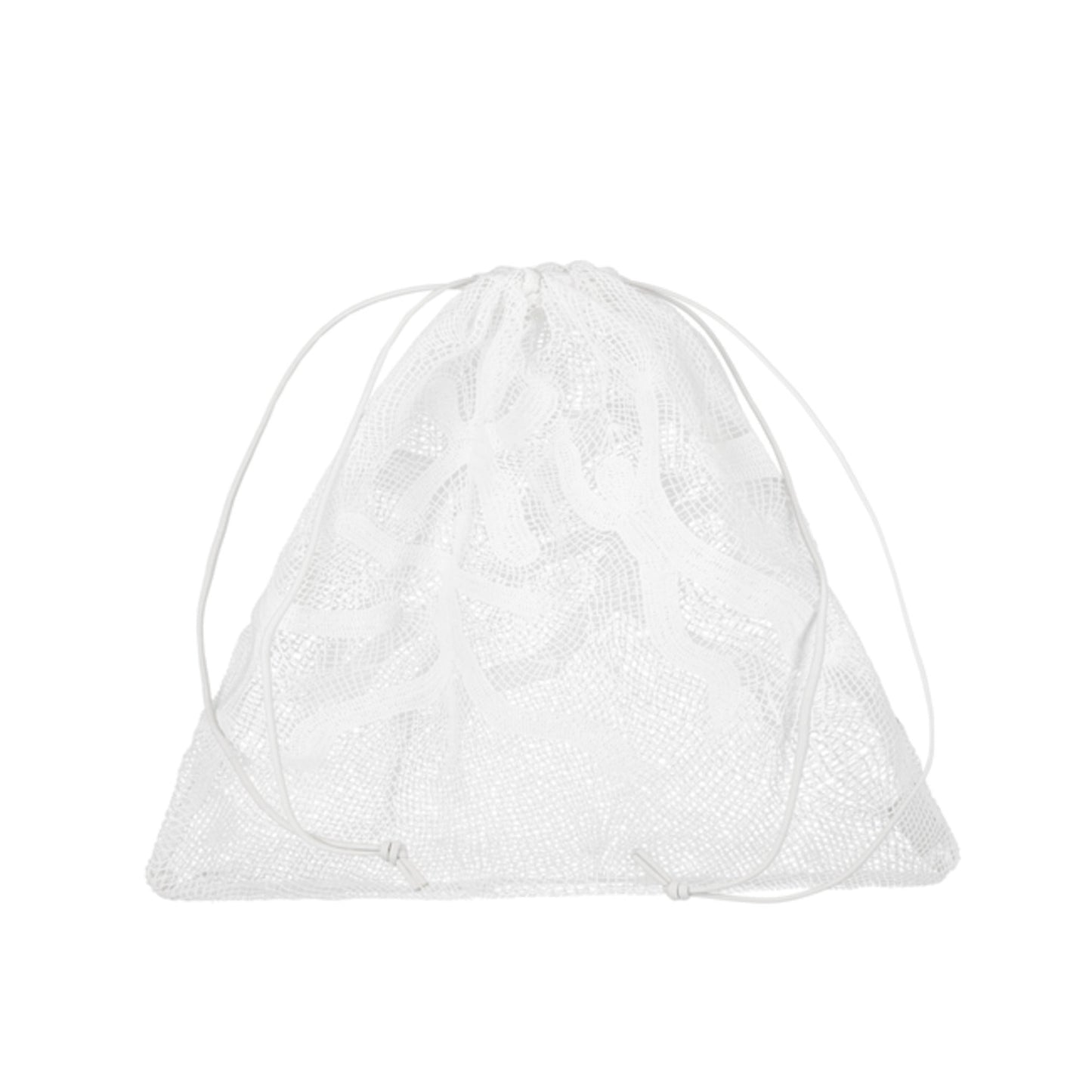 Luxury Bottega Veneta Bolso Mesh Drawstring Pouch