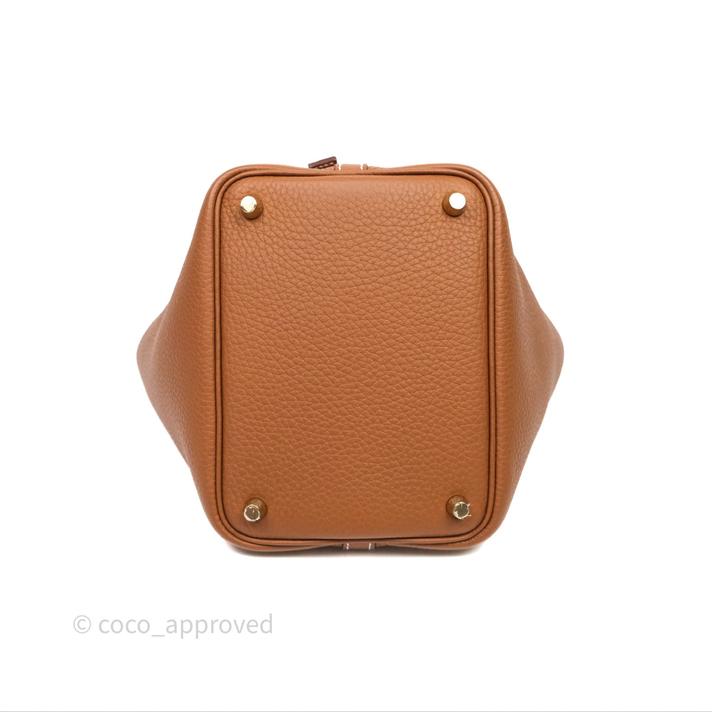 Hermès Picotin 18 Gold Clemence Gold Hardware