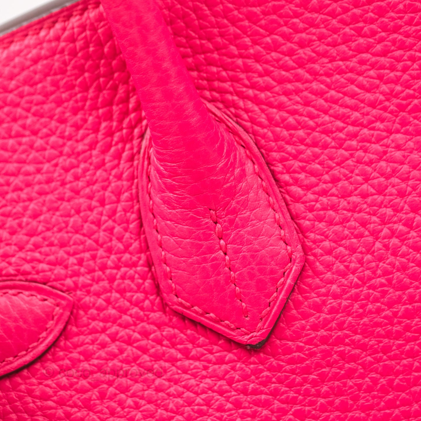 Hermès Birkin 30 Retourne I6 Rose Extrême Clemence Gold Hardware