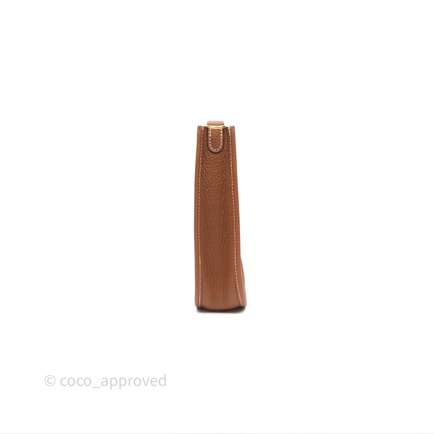 Hermès Mini Evelyne 16 Gold 37 Clemence Gold Hardware