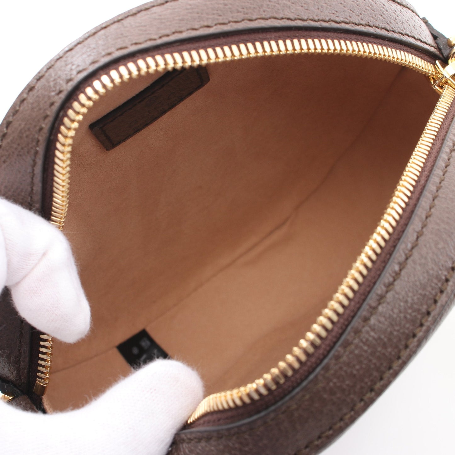 Luxury Gucci Trending 2025 Ophidia Mini GG Supreme Chain shoulder bag PVC Leather Beige Brown