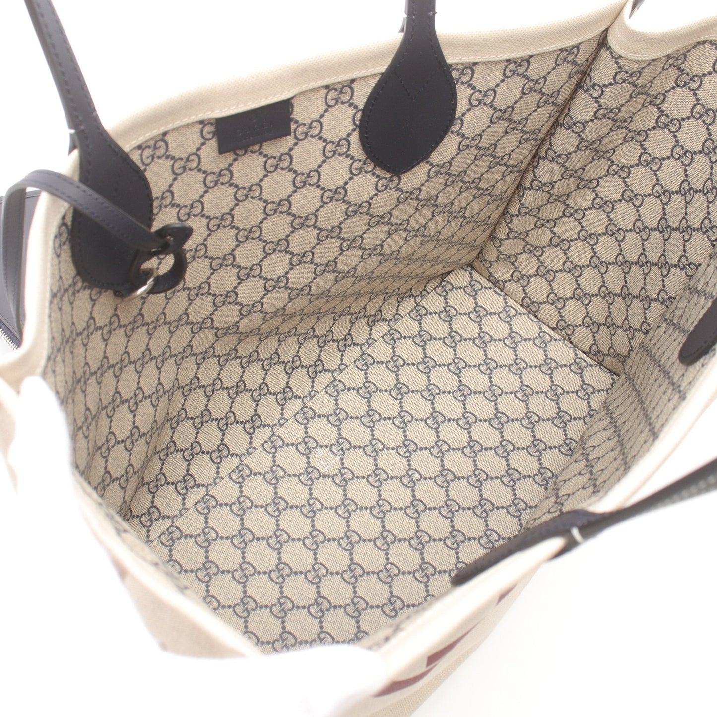Luxury Gucci Trending 2025 Print Tote bag Handbag Tote bag Canvas Leather Beige Navy Bordeaux