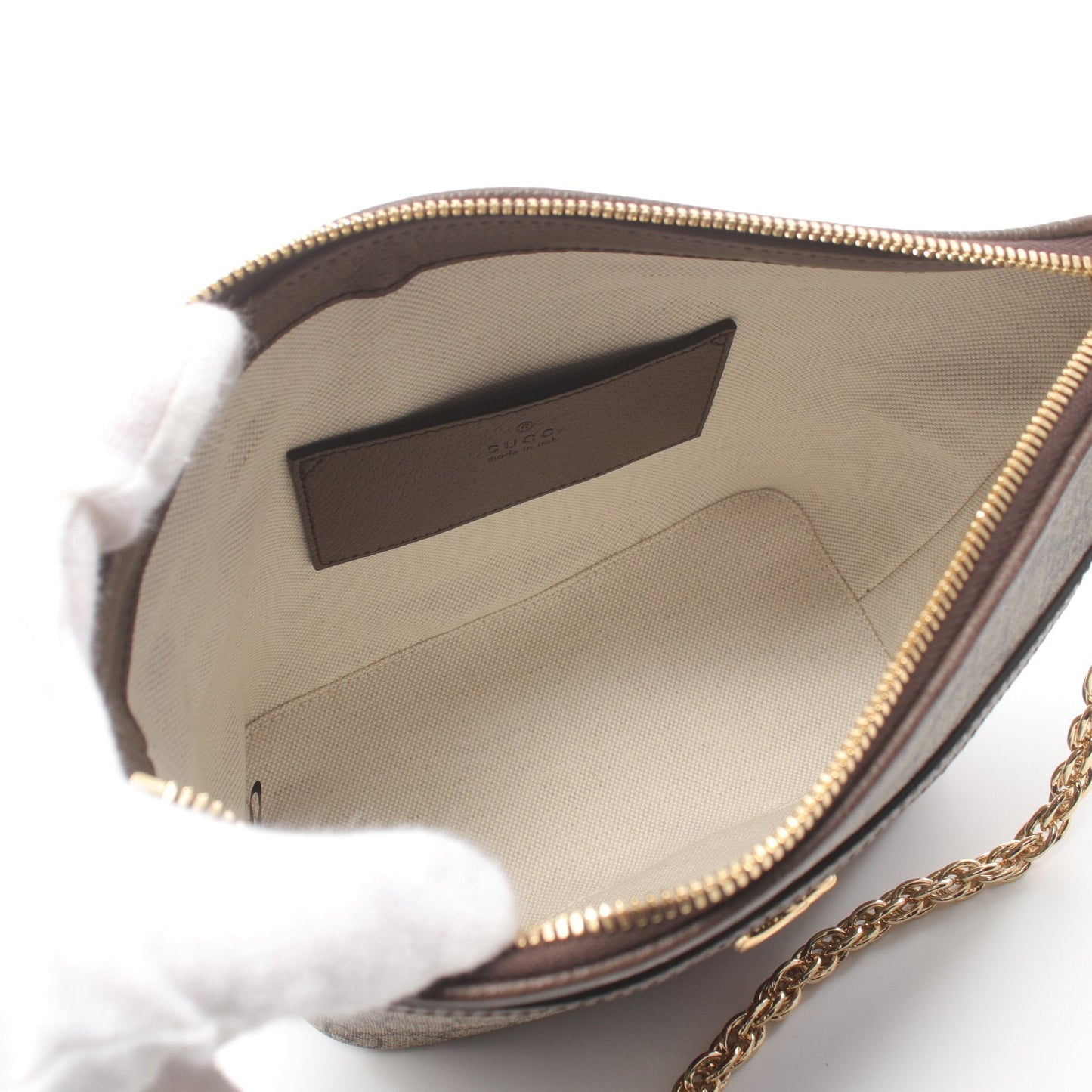 Luxury Gucci Trending 2025 Ophidia GG Supreme Chain shoulder bag PVC Leather Beige Dark brown Multicolor