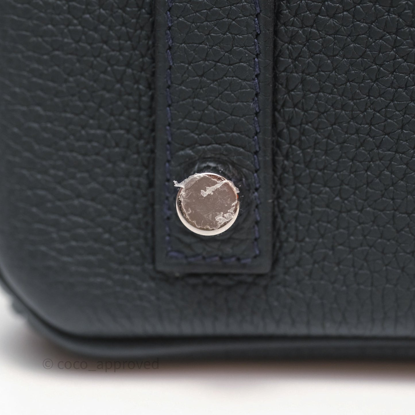 Hermès Birkin 30 Vert Rousseau V0 Togo Palladium Hardware