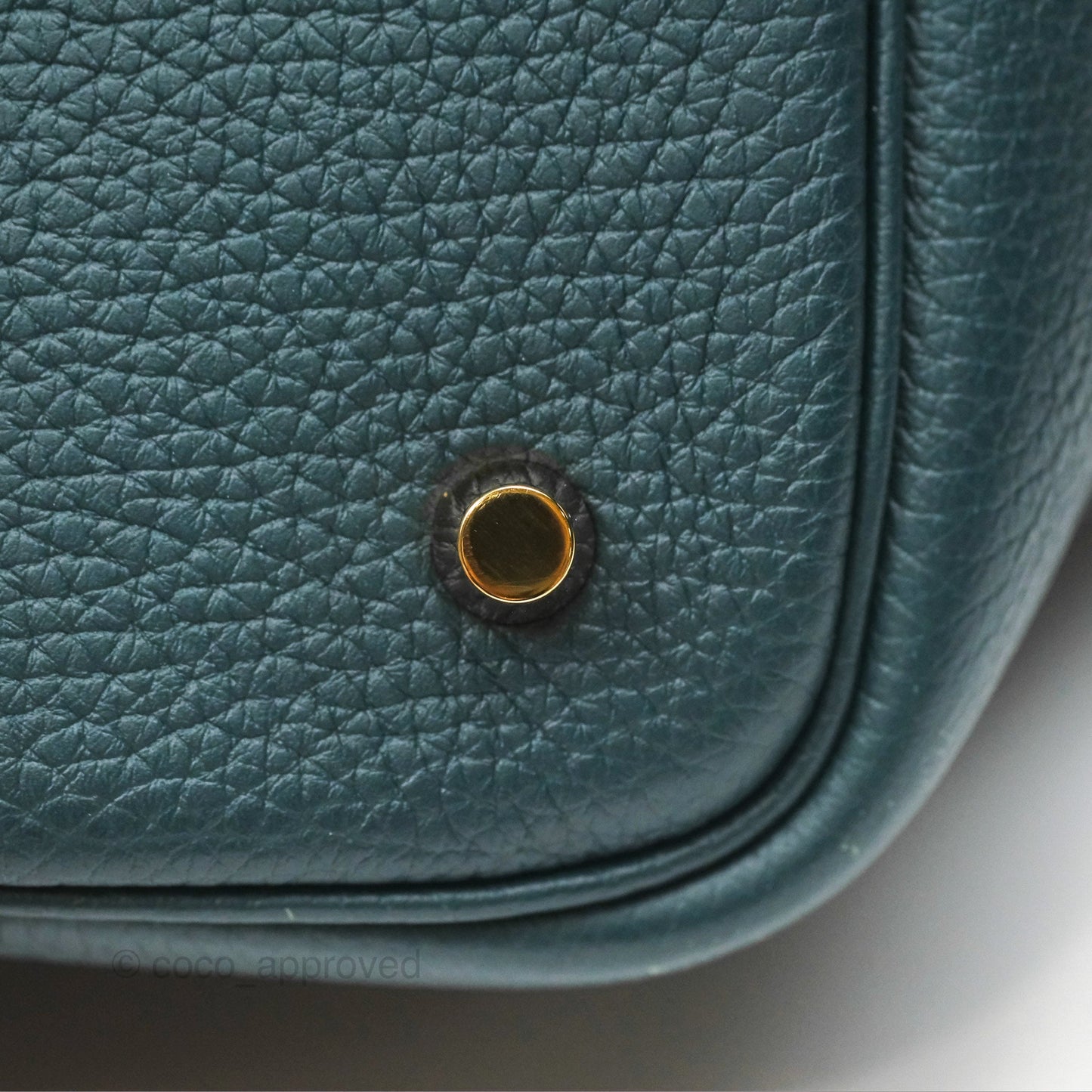 Hermès Picotin 22 Vert Cypress 6O Clemence Gold Hardware