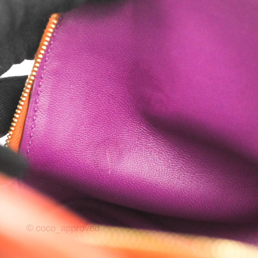 Hermes Mini Bolide 1923 Bag Terre Battue/Anemone Evecolor Gold Hardware