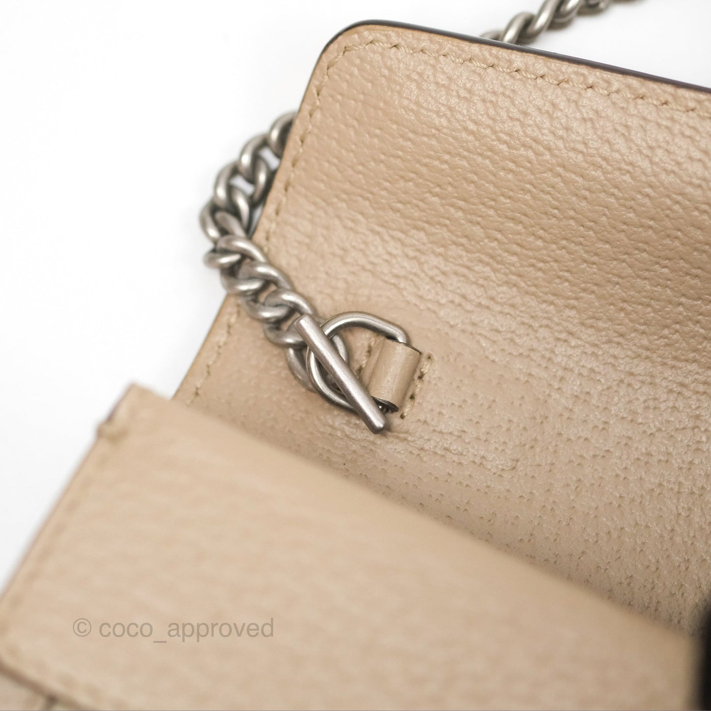 Gucci Dionysus GG Super Mini Crossbody Bag Ruthenium Hardware