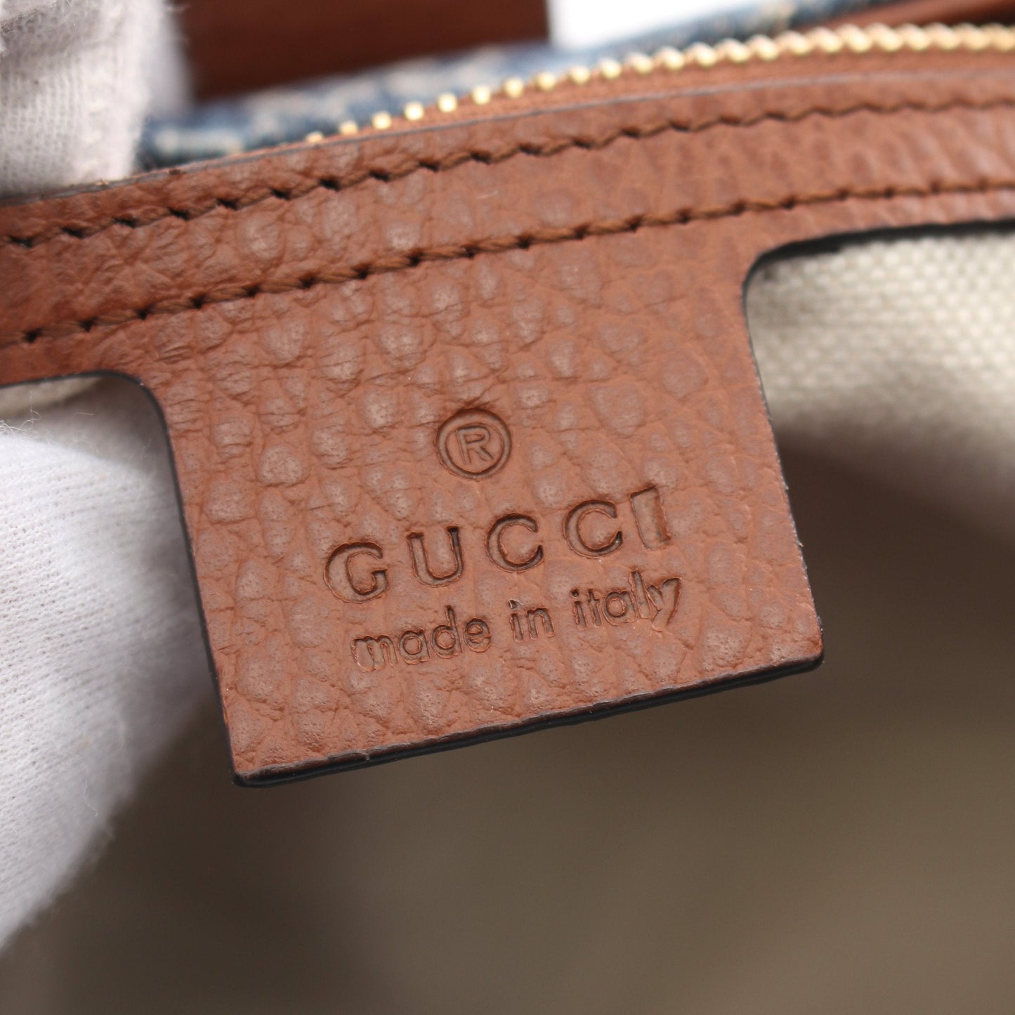 Luxury Gucci Trending 2025 Jackie 1961 GG pattern Handbag Denim Leather Navy Beige Brown 2WAY